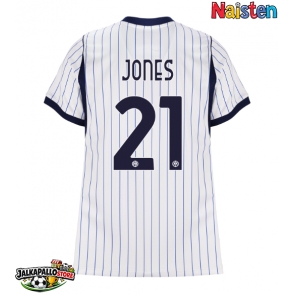 Inter Milan Curtis Jones #21 Vieraspaita Naisten 2026-27 Lyhythihainen